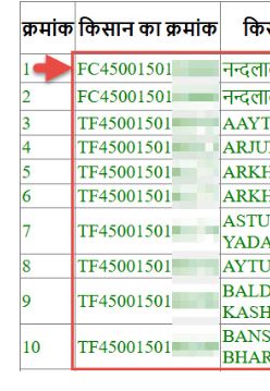 navin kisan code kaise dekhe